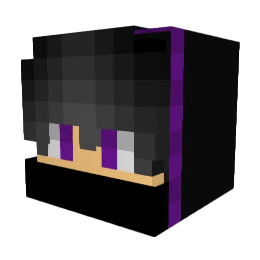 teejee96 Minecraft avatar head, 3D render