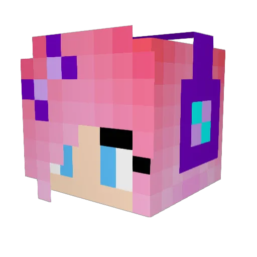 teeko6161 Minecraft avatar head, 3D render