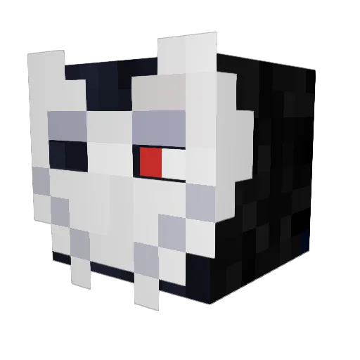 teemoZ_ Minecraft avatar head, 3D render
