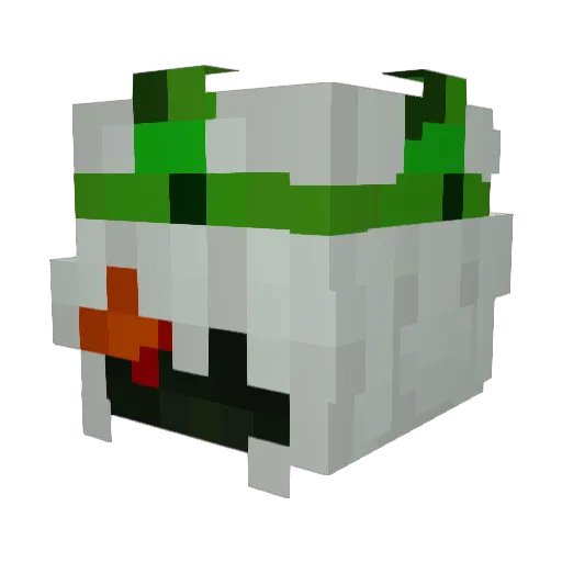 tegiri Minecraft avatar head, 3D render