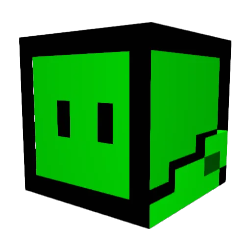 tegodof Minecraft avatar head, 3D render