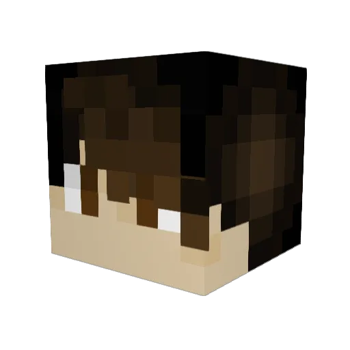 tehalex_ Minecraft avatar head, 3D render