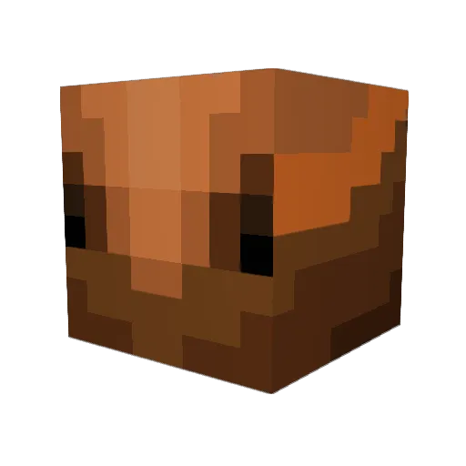 tehz_azn Minecraft avatar head, 3D render