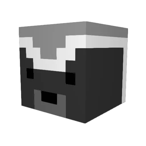 tekakill Minecraft avatar head, 3D render