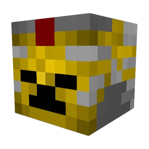 tekkers987 Minecraft avatar head, 3D render