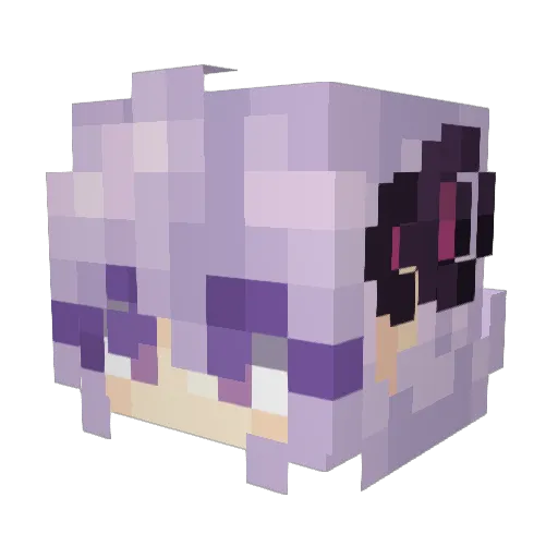 telekinetic677 Minecraft avatar head, 3D render