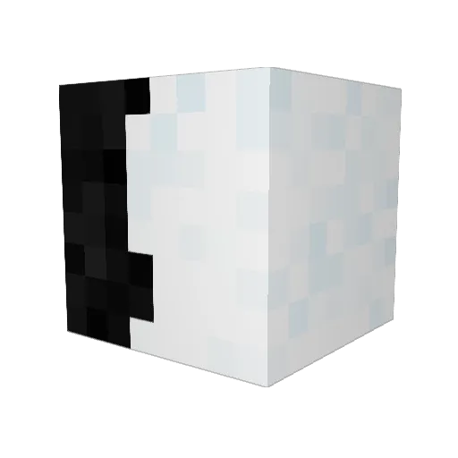 tellvall Minecraft avatar head, 3D render