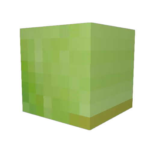 temmizin Minecraft avatar head, 3D render