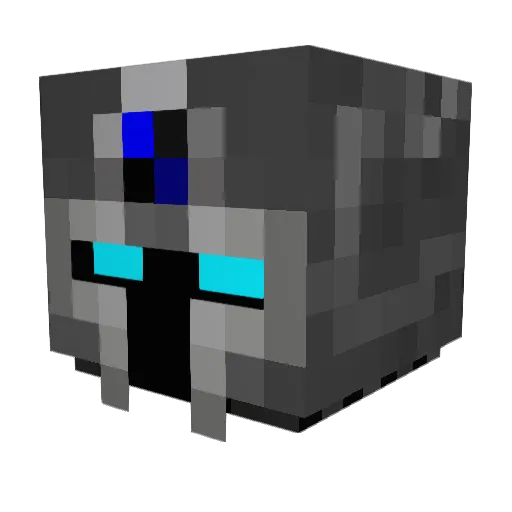 templatedragon Minecraft avatar head, 3D render
