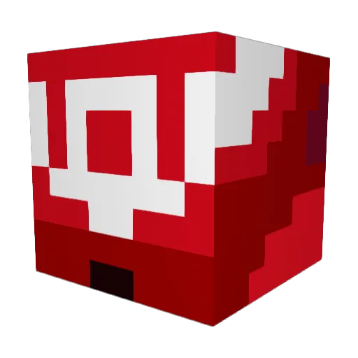 tendoesky Minecraft avatar head, 3D render