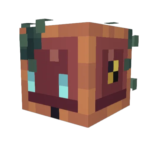 tenshyyy Minecraft avatar head, 3D render