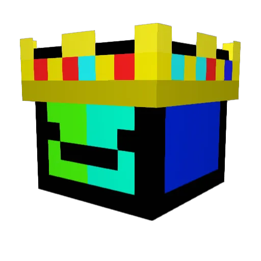tentelineups Minecraft avatar head, 3D render