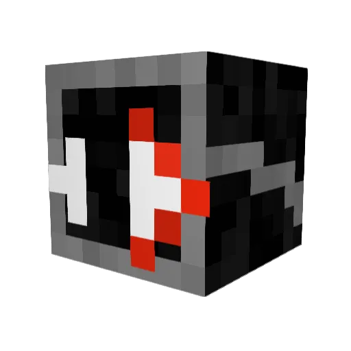 tenxer Minecraft avatar head, 3D render