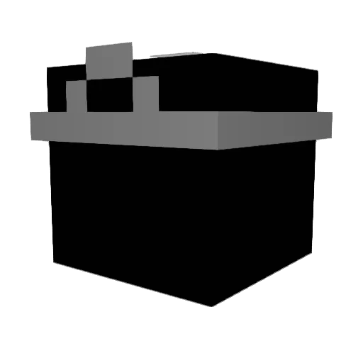 tenz6969 Minecraft avatar head, 3D render