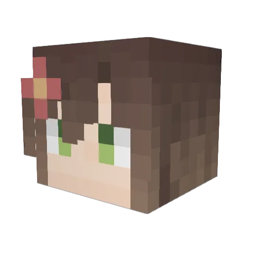 teo_0326 Minecraft avatar head, 3D render