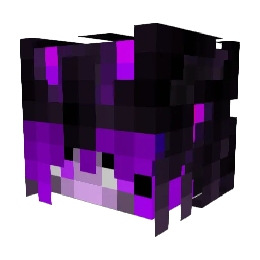 teob Minecraft avatar head, 3D render