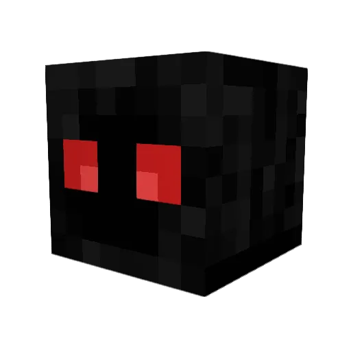 teocip Minecraft avatar head, 3D render