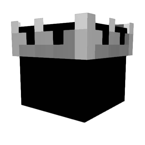 tepnij Minecraft avatar head, 3D render