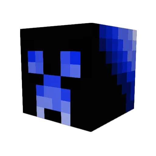 teppon990 Minecraft avatar head, 3D render