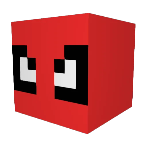 tepsu37 Minecraft avatar head, 3D render