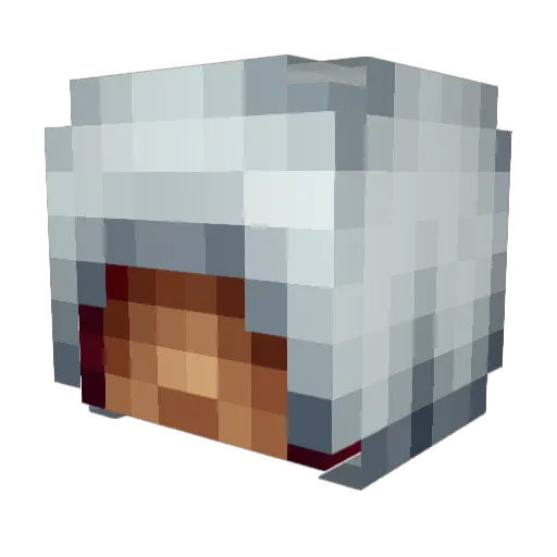 terako112 Minecraft avatar head, 3D render