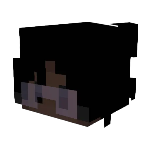 terasu00 Minecraft avatar head, 3D render