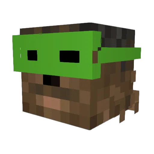 terit56 Minecraft avatar head, 3D render