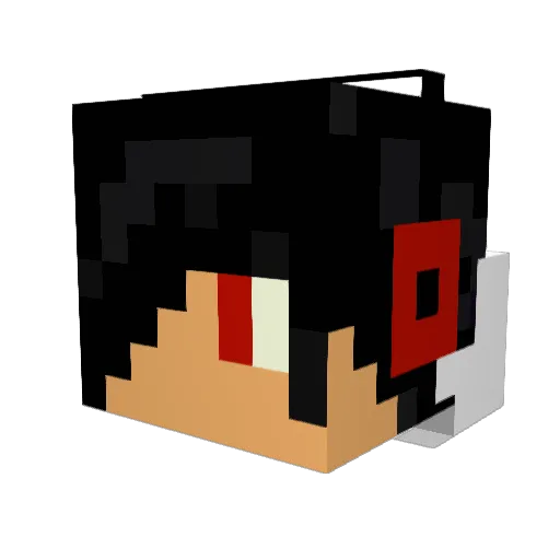 termilarsor Minecraft avatar head, 3D render