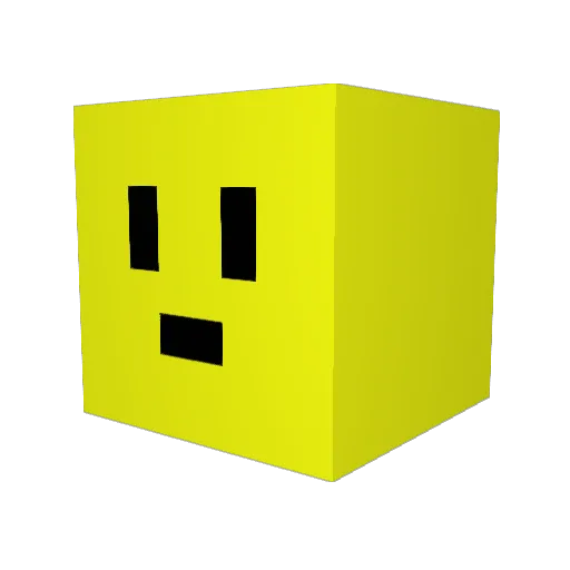 terminator658 Minecraft avatar head, 3D render