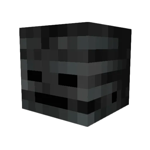 terminator777 Minecraft avatar head, 3D render