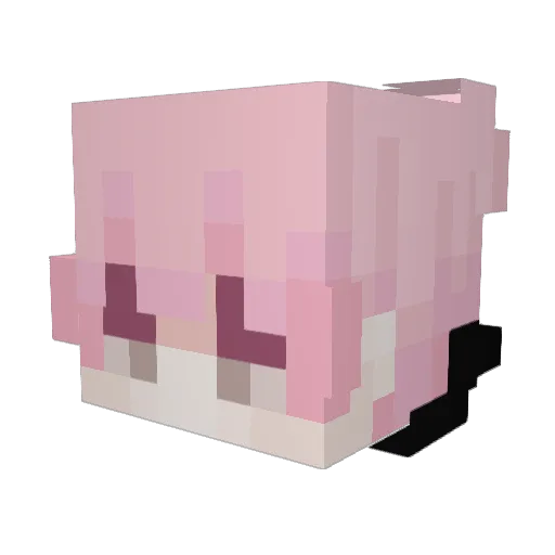 terralegit Minecraft avatar head, 3D render