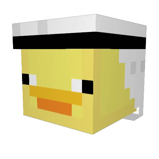terry_the_turtle Minecraft avatar head, 3D render