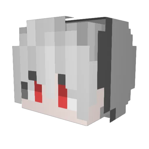 terutora5335 Minecraft avatar head, 3D render