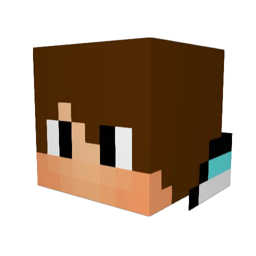 tesserd360 Minecraft avatar head, 3D render
