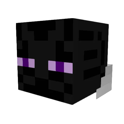 test0932 Minecraft avatar head, 3D render