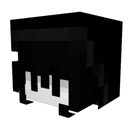 test7432895 Minecraft avatar head, 3D render