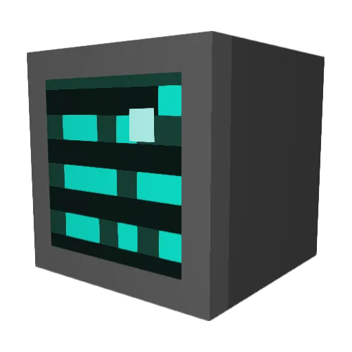 testpls Minecraft avatar head, 3D render