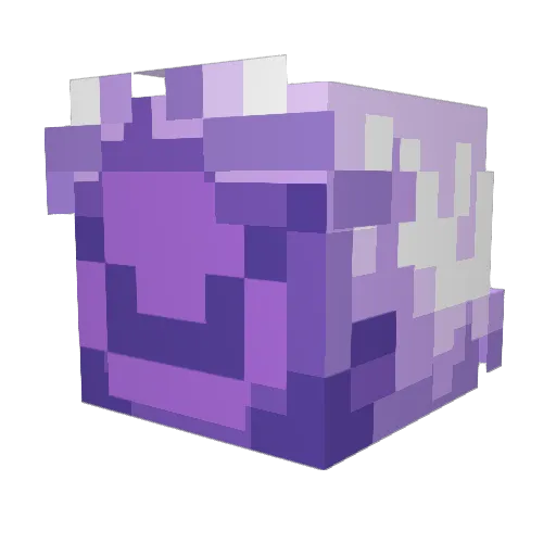 tetemama_tuti Minecraft avatar head, 3D render