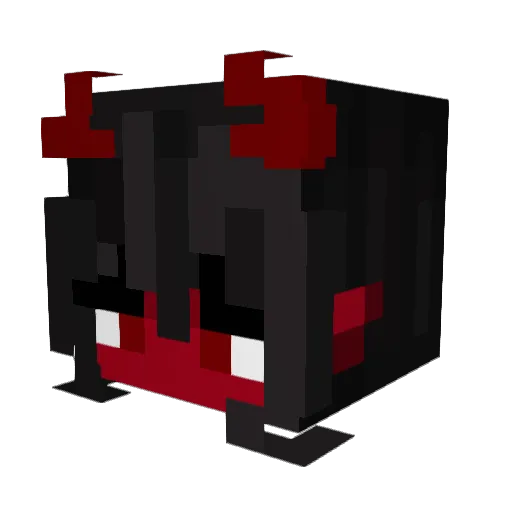 tetra8157 Minecraft avatar head, 3D render