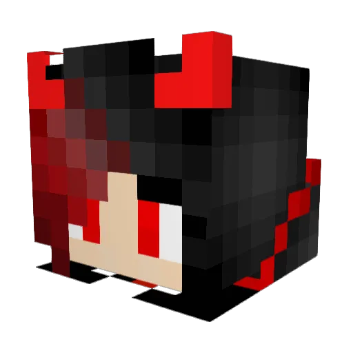teufelschen85 Minecraft avatar head, 3D render