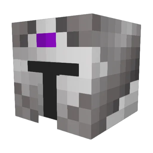 tewys_ Minecraft avatar head, 3D render