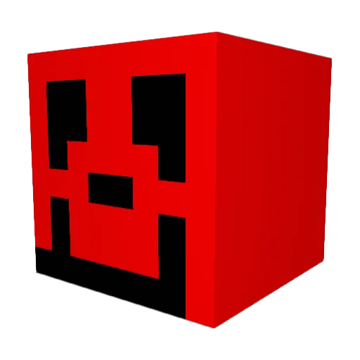 teyop42 Minecraft avatar head, 3D render