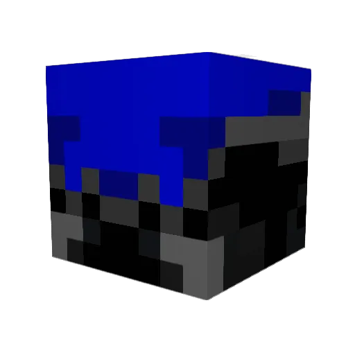 tfaodd Minecraft avatar head, 3D render