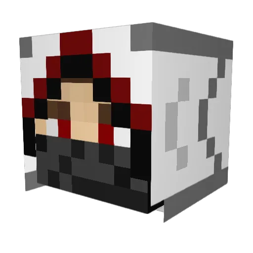 tfarcenim0123 Minecraft avatar head, 3D render