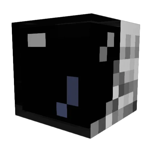 tfurby Minecraft avatar head, 3D render