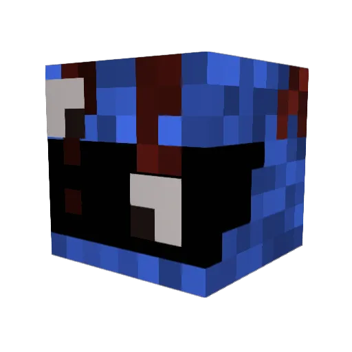 tgcmpower Minecraft avatar head, 3D render