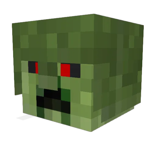 tgcmss Minecraft avatar head, 3D render