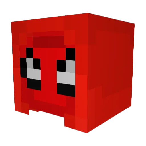tgdebas Minecraft avatar head, 3D render