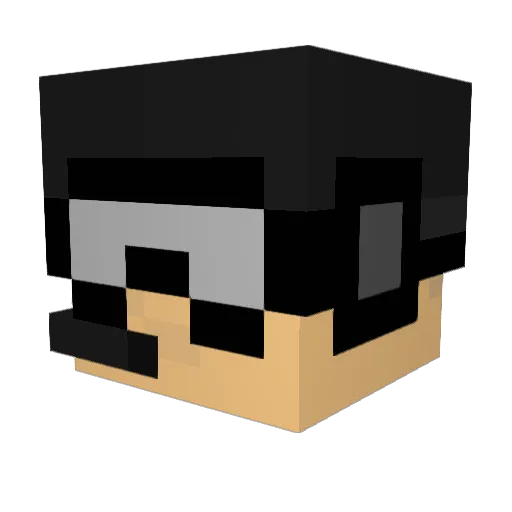 tghen02 Minecraft avatar head, 3D render