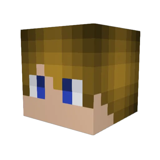 tgmyer21 Minecraft avatar head, 3D render